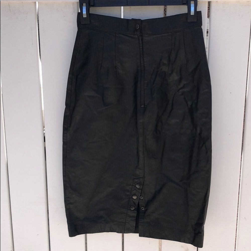 Vintage Ricardo Lenzi Black Skirt - Picture 5 of 9